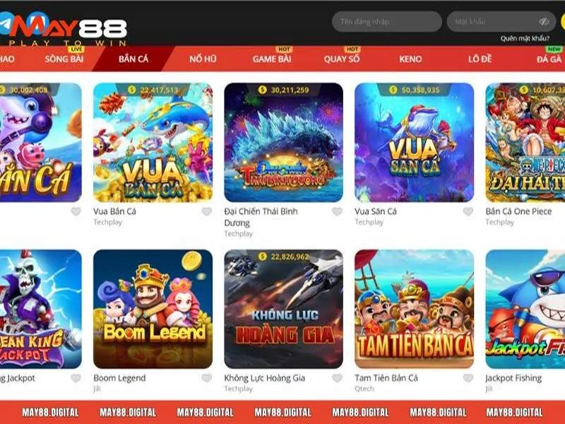 Game bắn cá online với chế độ chơi hấp dẫn, cùng phần thưởng khủng