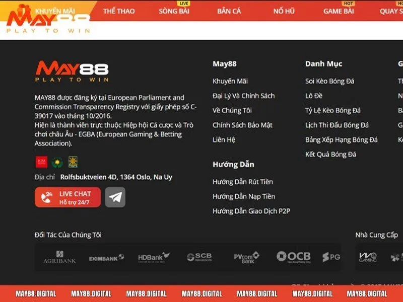 May88 cam kết đạt mục tiêu trở thành nền tảng cá cược thịnh hành nhất