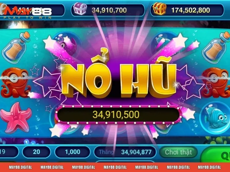 Mỗi game nổ hũ đều được khởi tạo với một quỹ thưởng riêng