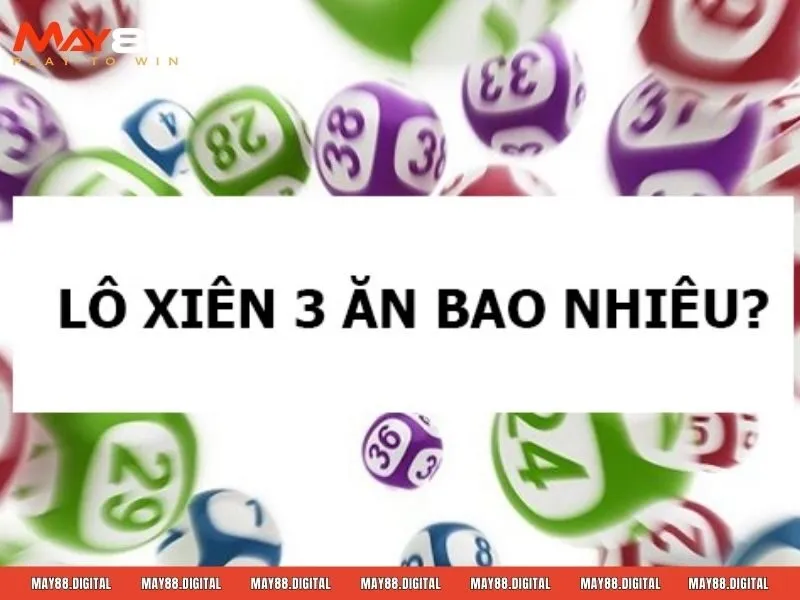 Tỷ lệ trúng thưởng lô xiên 3 có sự khác biệt tùy vào từng vùng miền